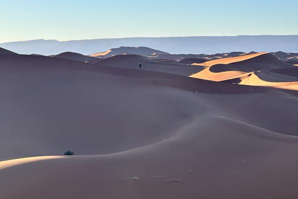 Desert Maroc Erg Chegaga Ou Erg Chebbi